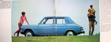 Preview: Simca 1100 Modellprogramm 1967 "Überlegenheit modernster Technik" Automobilprospekt (6600)